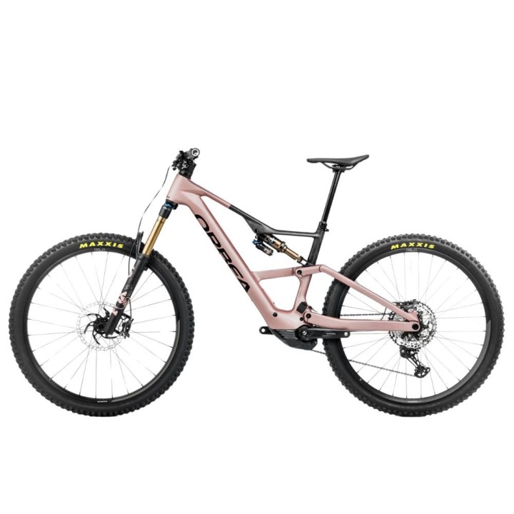 Bicicleta Orbea Rise LT M10 2025 630Wh Desert Rose/Carbon Raw|bicicleta electrica