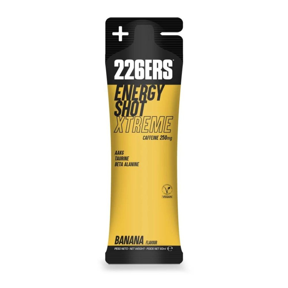 Gel 226ERS Energy Shot Stick 60ml Banana Extreme 250 mg Cafeína