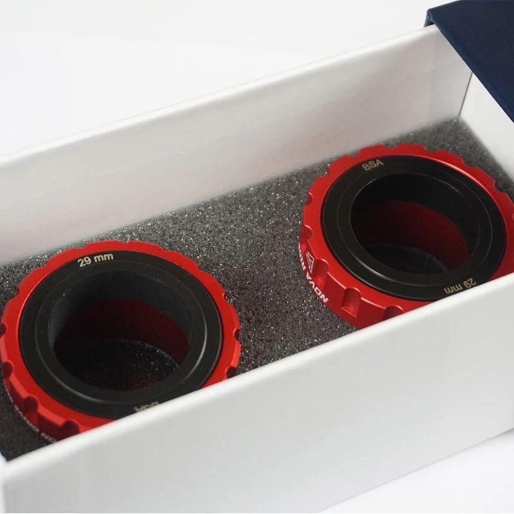 Pédalier Nova Ride BSA pour Sram DUB Rouge