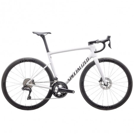 Bicicleta Specialized Tarmac SL8 Expert 2025 Ultegra Di2 Gloss White/Black Metallic