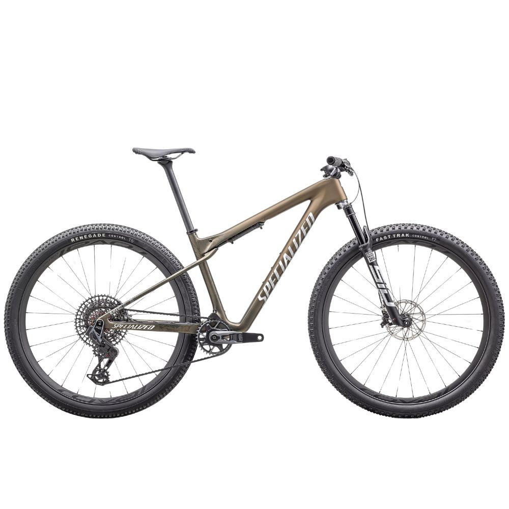 Vélo Specialized Epic World Cup Pro 2025 Satin Burnt Gold | VTT double