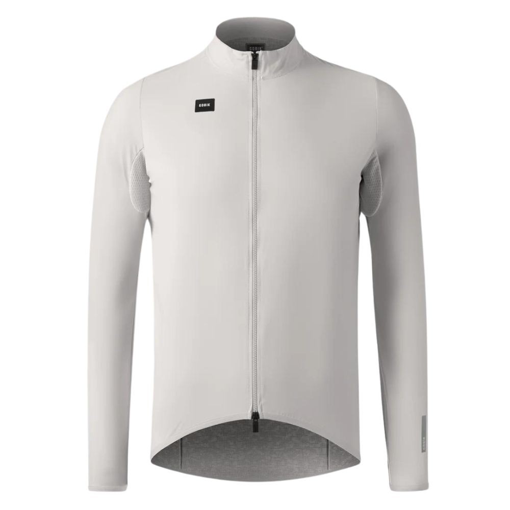 Veste imperméable unisexe Gobik Selkie Oatmeal | Maillot | Vêtements de cyclisme