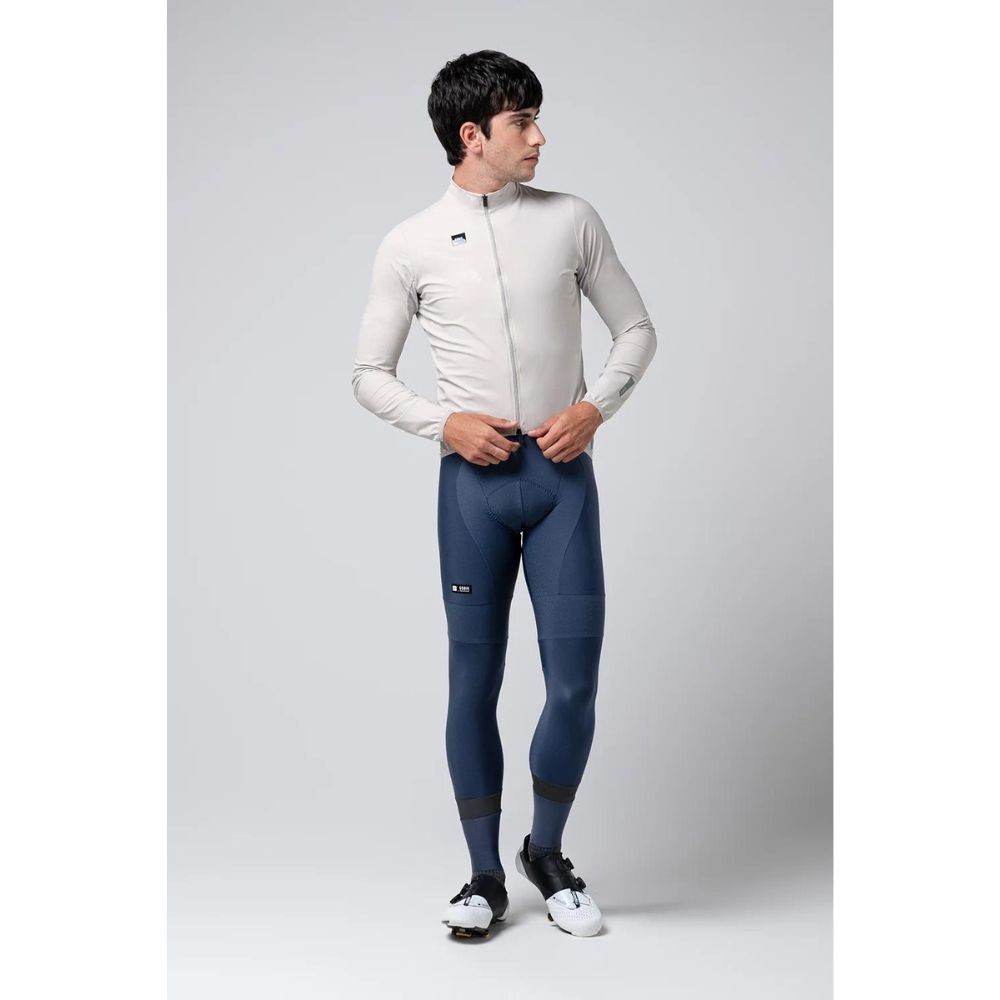 Veste imperméable unisexe Gobik Selkie Oatmeal | Maillot | Vêtements de cyclisme