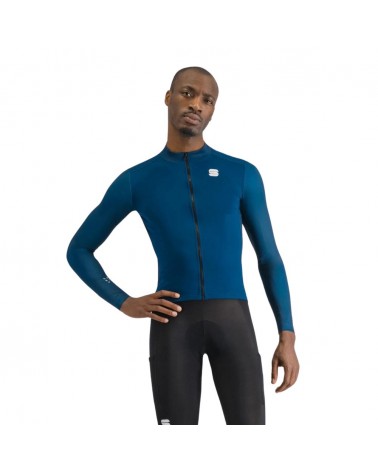 Maillot Manga Larga Hombre Sportful SRK Thermal Teal Blue