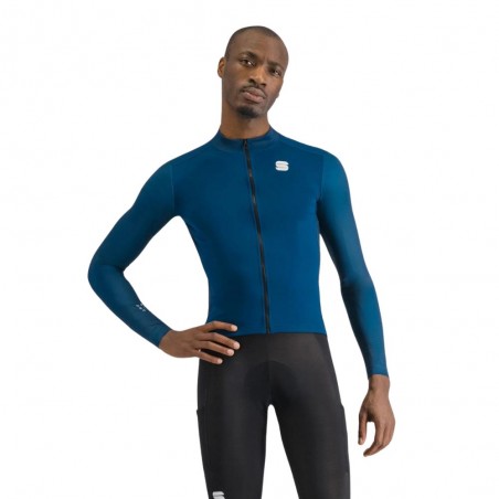 Maillot à manches longues Sportful SRK Thermal Teal Blue