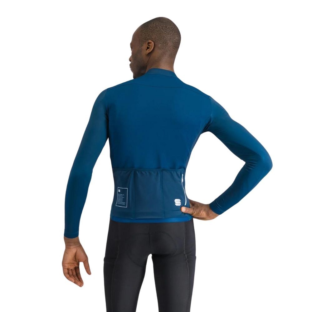 Maillot à manches longues Sportful SRK Thermal Teal Blue