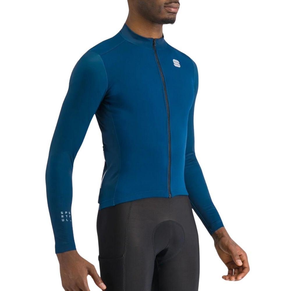 Maillot à manches longues Sportful SRK Thermal Teal Blue