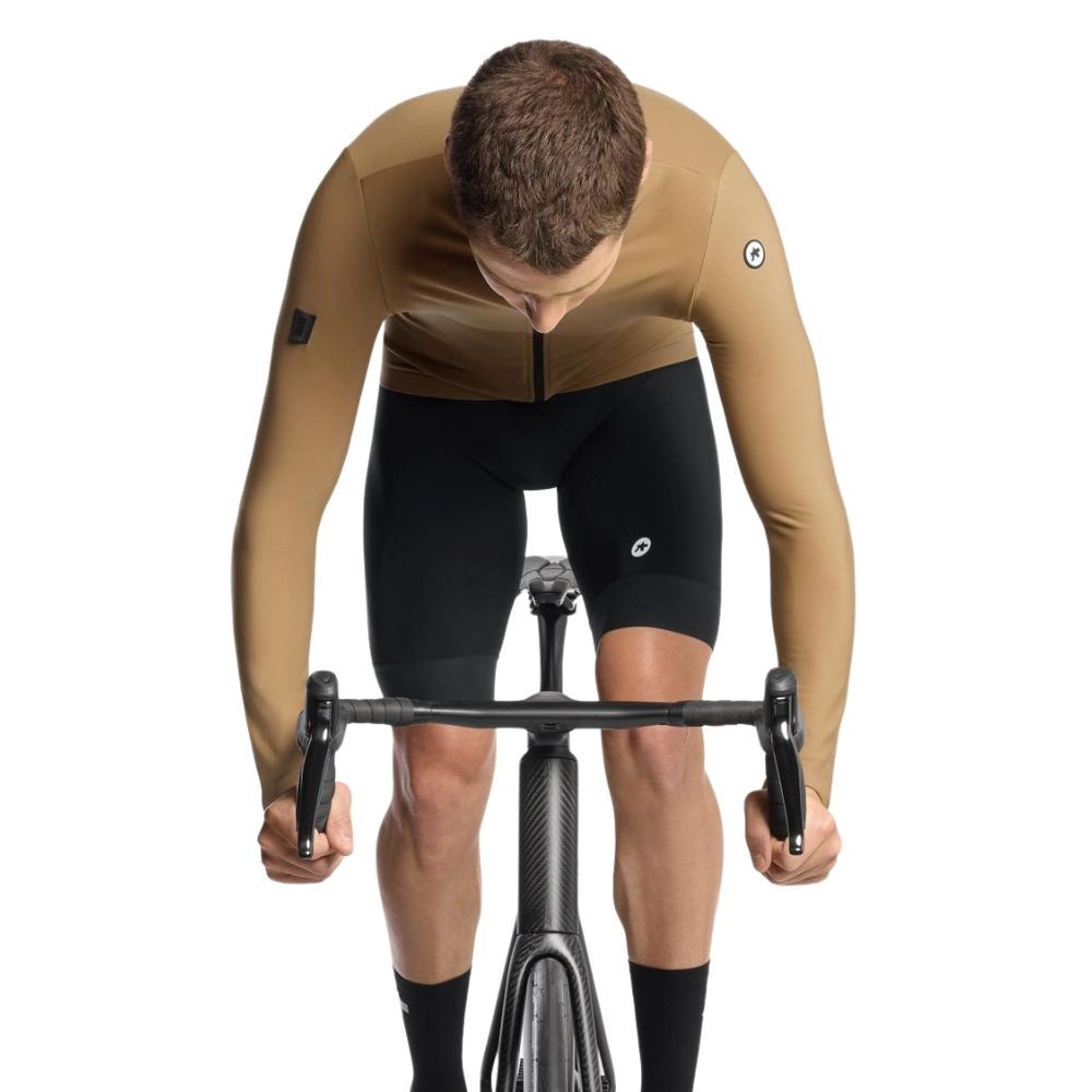 Maillot Manga Larga Hombre Assos Mille GT Spring Fall C2 Bronze Ash