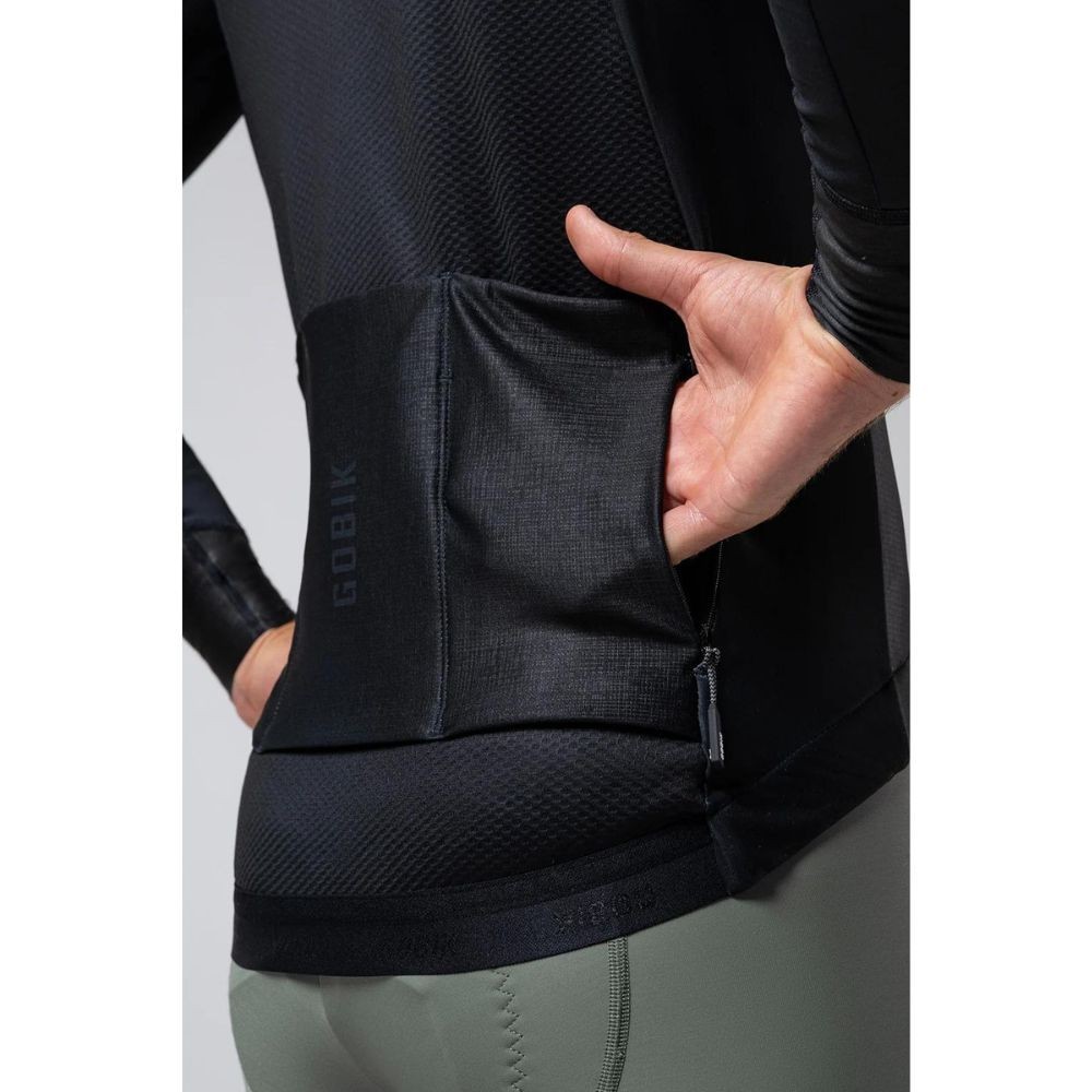 Chaqueta Térmica Hombre Gobik Skimo Pro Ink Black|Ropa ciclismo