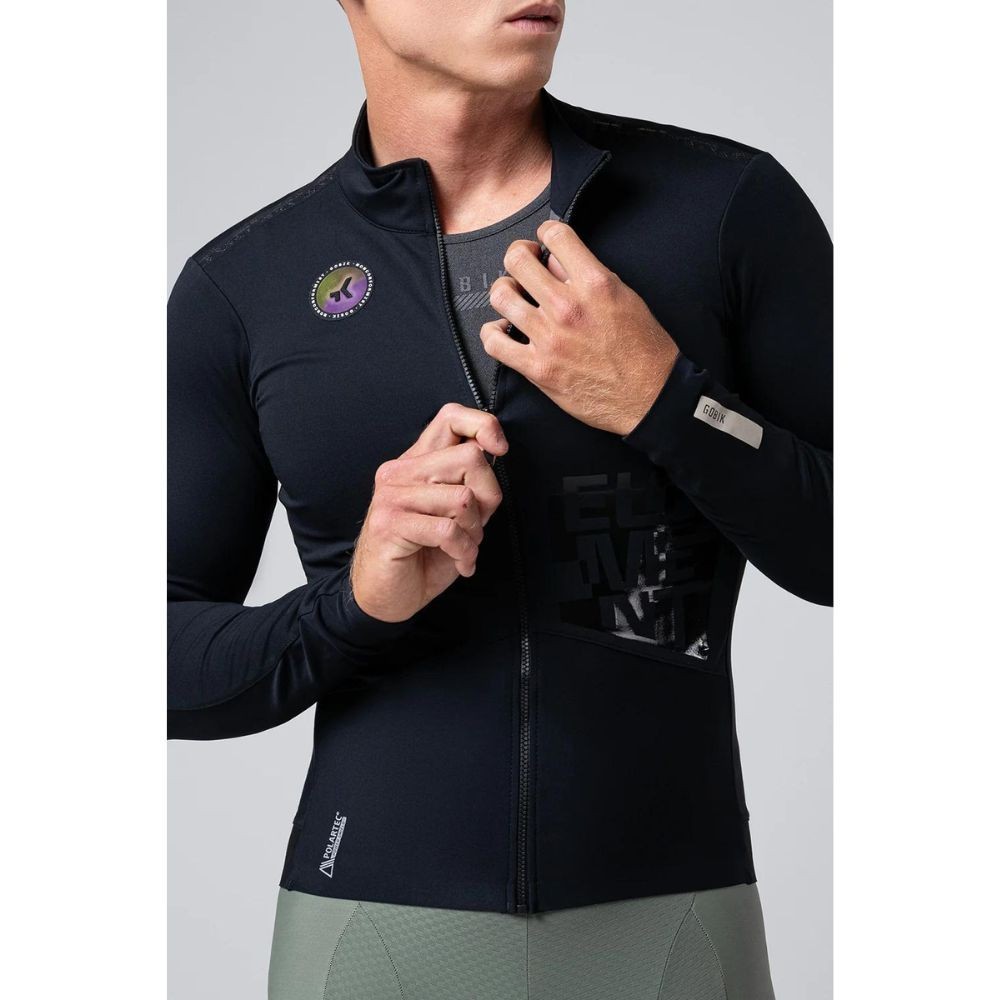 Chaqueta Hombre Gobik Element Ink Black|Ropa ciclismo