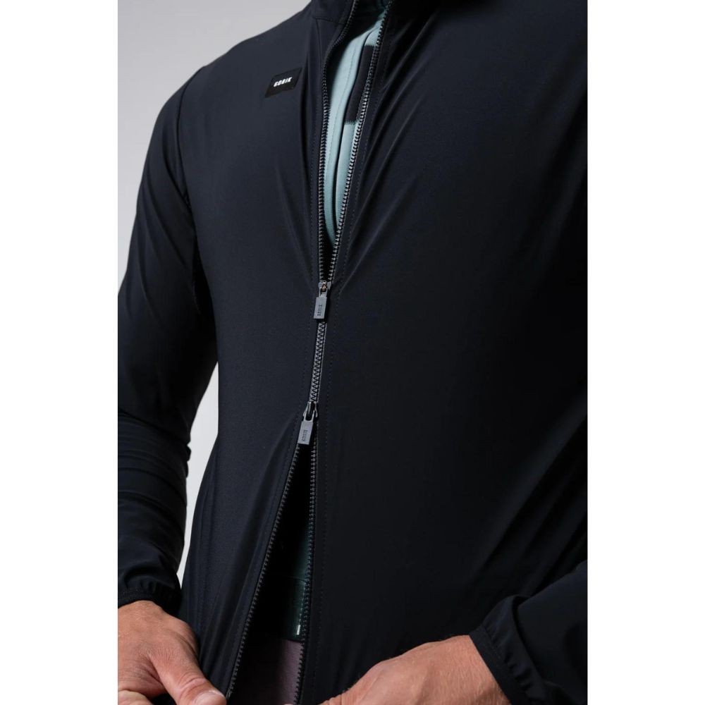 Chaqueta Impermeable Unisex Gobik Selkie Ink Black|Maillot|Ropa ciclismo