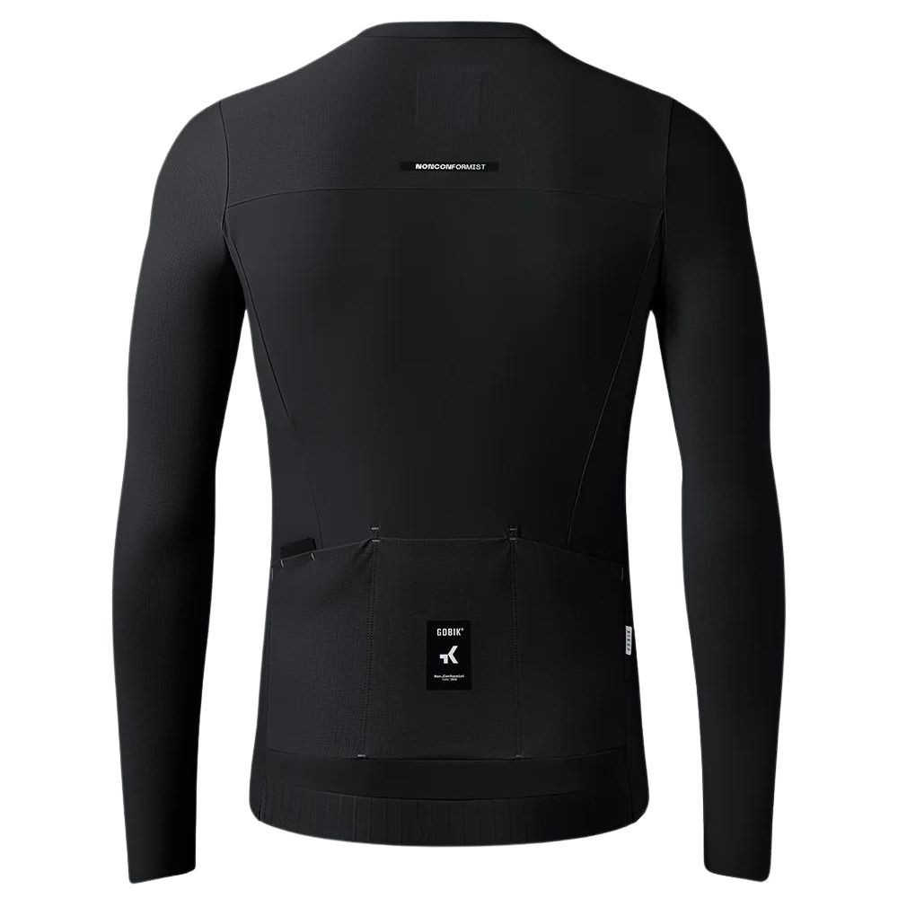Maillot Unisex Manga Larga Gobik Avalon Ink Black|Ropa ciclismo