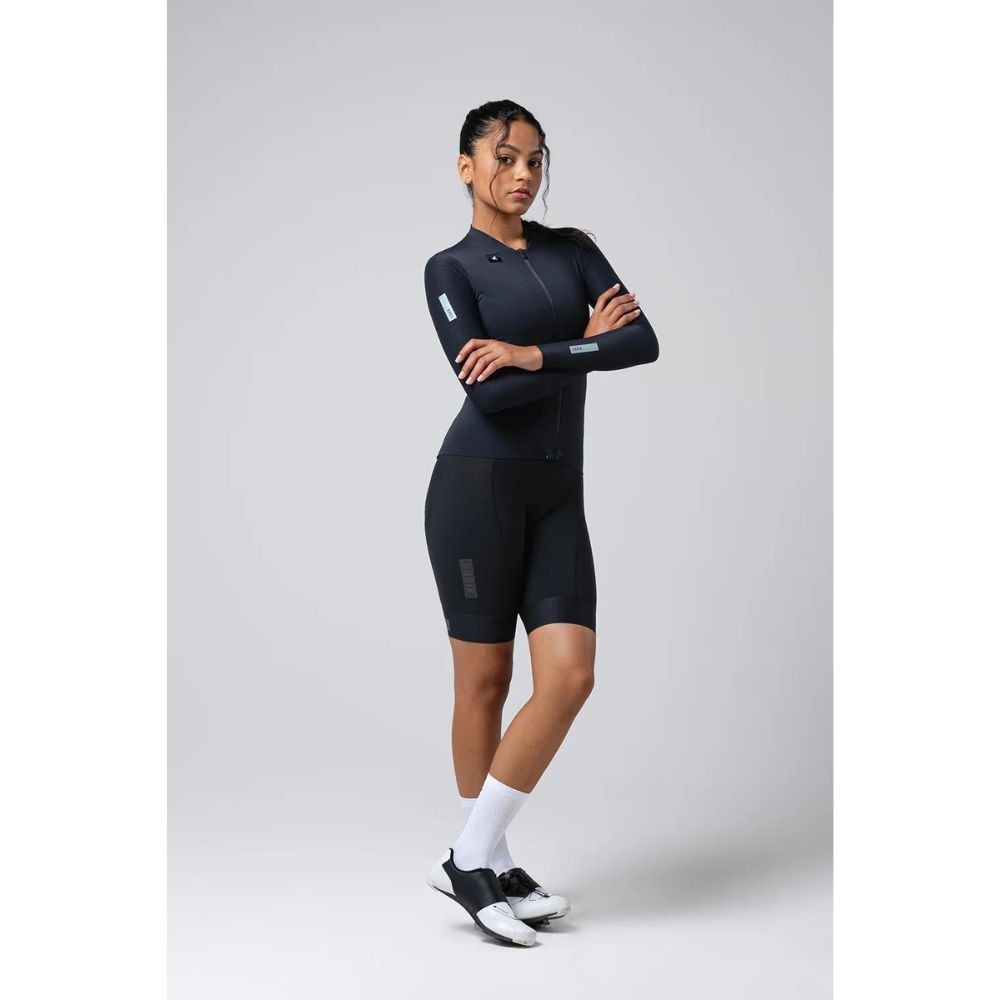 Maillot Unisex Manga Larga Gobik Avalon Ink Black|Ropa ciclismo