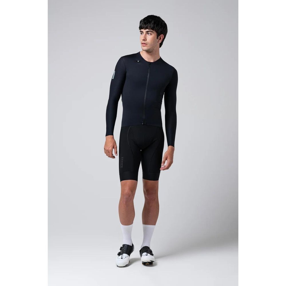Maillot Unisex Manga Larga Gobik Avalon Ink Black|Ropa ciclismo