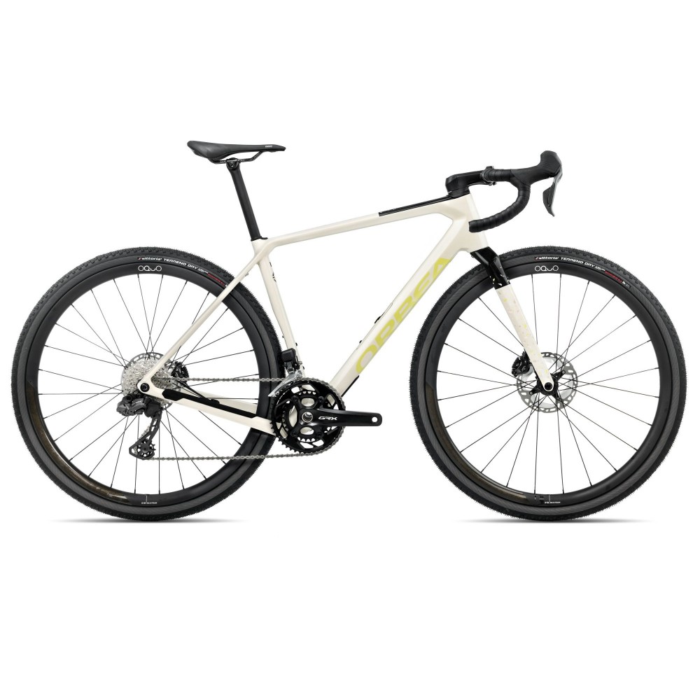 Bicicleta Orbea TERRA M20iTEAM Ivory White - Spicy Lime (Gloss) 2025