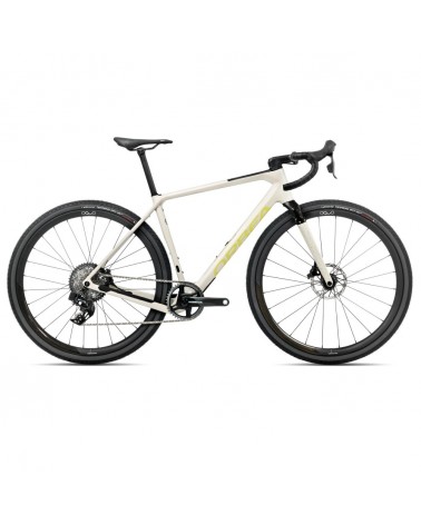 Bicicleta Orbea TERRA M21eTEAM 1X Ivory White - Spicy Lime (Gloss) 2025