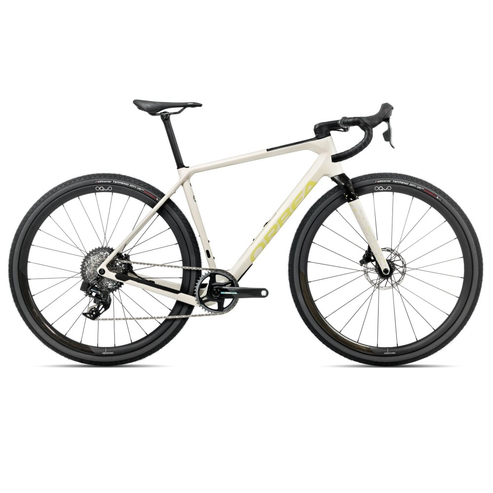 Bicicleta Orbea TERRA M21eTEAM 1X Ivory White - Spicy Lime (Gloss) 2025