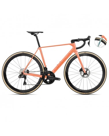 Bicicleta Orbea ORCA M20iLTD PWR Orange Cloud (Matt) - Stone Blue (Matt-Gloss) 2025