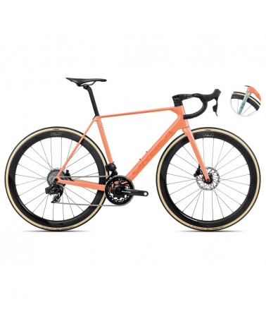 Bicicleta Orbea ORCA M21eLTD PWR Orange Cloud (Matt) - Stone Blue (Matt-Gloss) 2025
