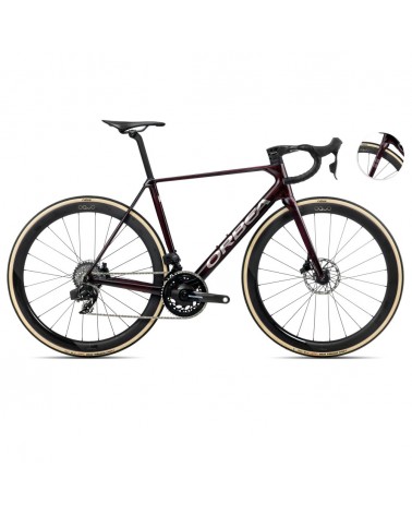 Bicicleta Orbea ORCA M21eLTD PWR Wine Red - Titanium (Gloss) 2025
