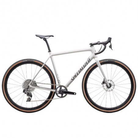 Vélo Specialized Crux Expert 2025 Gloss Dune White