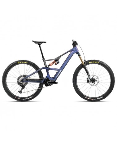 Bicicleta Orbea RISE LT M-TEAM 420W Tanzanite Carbon View - Carbon Raw (Matt) 2025