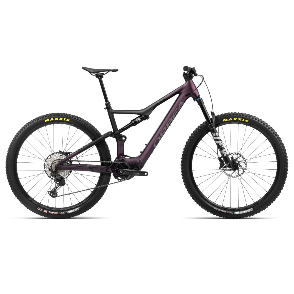 Bicicleta Orbea RISE H20 Metallic Mulberry-Black (Matt) 2024