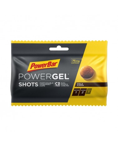 Gominolas PowerBar PowerGel Shots Cola Cafeína