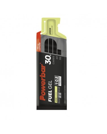 Gel PowerBar Fuel Gel 30 Black Line Limón cafeína