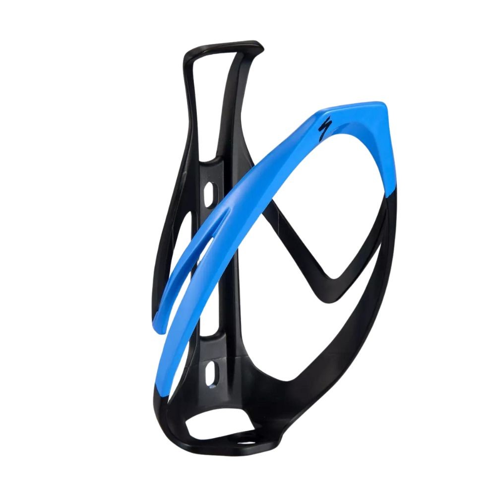Portabidón Specialized Rib Cage II Matte Black/Sky Blue