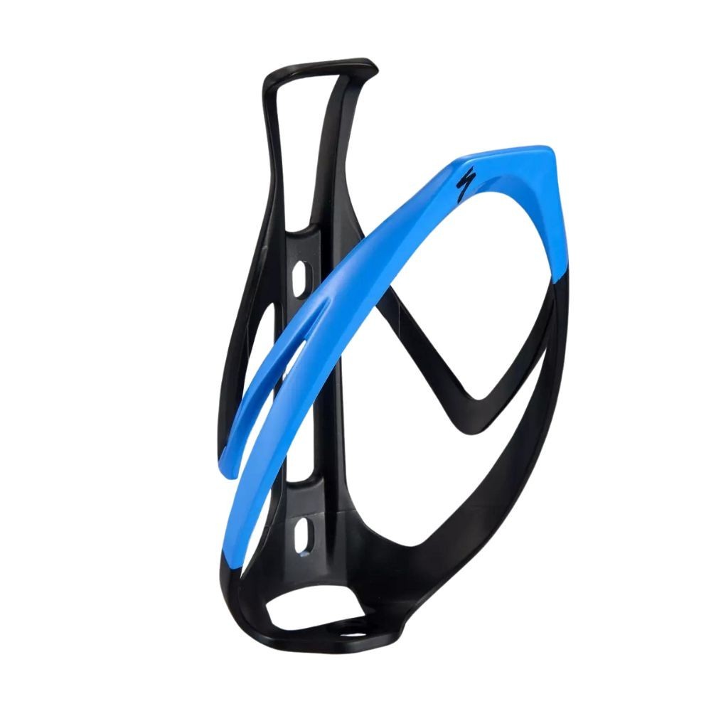 Portabidón Specialized Rib Cage II Noir mat/Bleu ciel |PORTABIDONES