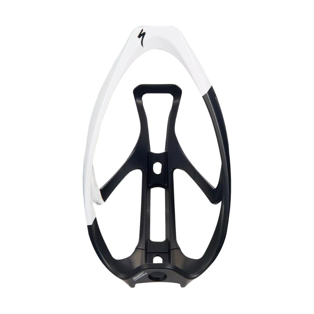 Portabidón Specialized Rib Cage II Noir mat/Blanc |PORTABIDONES