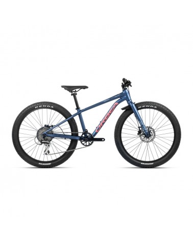 Bicicleta Orbea MX 24 TEAM DISC Moondust Blue - Red (Matt