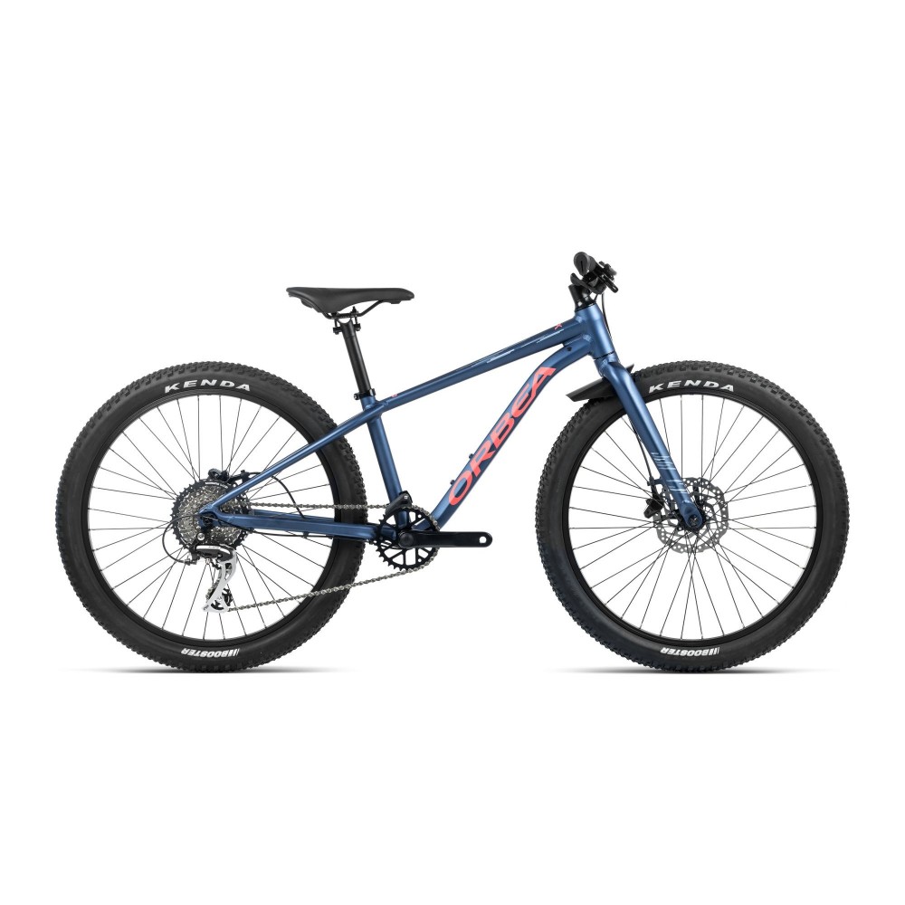 Bicicleta Orbea MX 24 TEAM DISC Moondust Blue - Red (Matt