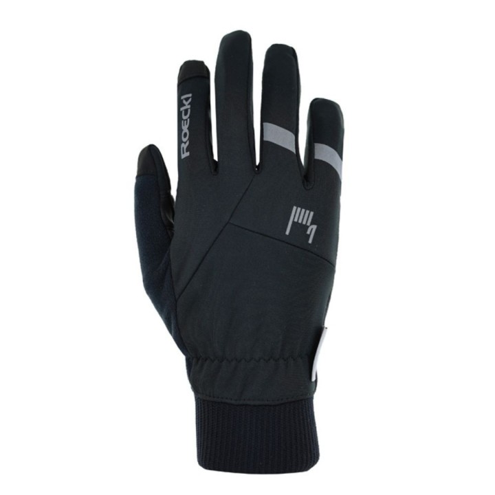 Gants Roeckl Rofan 2 Windproof Noir|Vêtements cyclisme