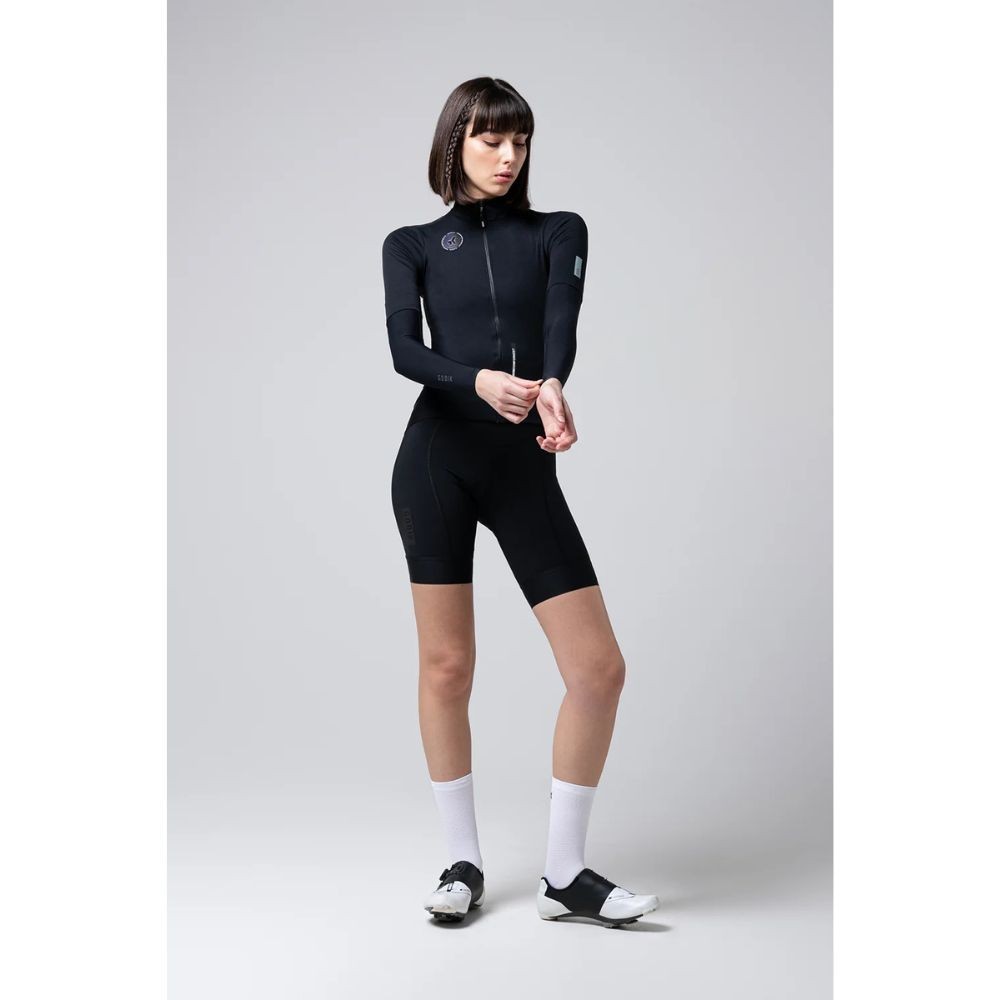 Manchettes légères thermiques Gobik Haru 2.0 Pitch Black | vêtements cyclisme