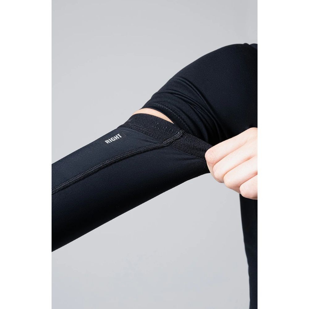 Manchettes légères thermiques Gobik Haru 2.0 Pitch Black | vêtements cyclisme