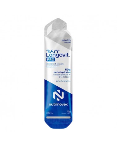 Gel Nutrinovex Longovit 360 50g CHO Neutro