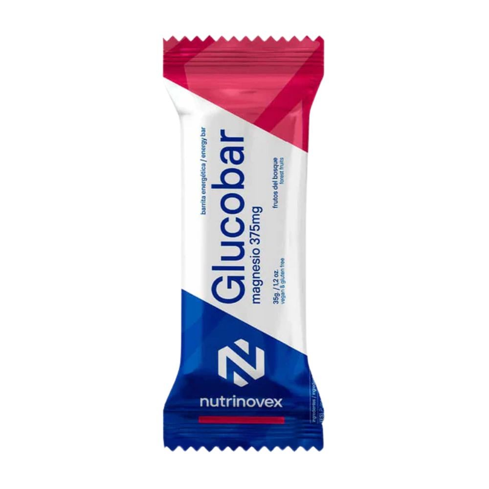 Barrita Energética Nutrinovex Glucobar Fresa Magnesio