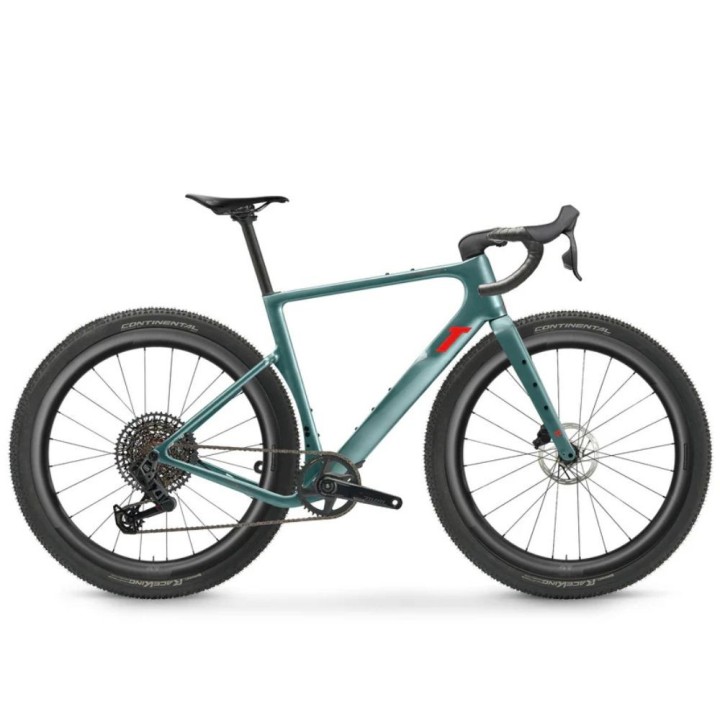 Vélo 3T Extrema Italia Rival GX AXS 1X12 700C Mercurio | Gravel