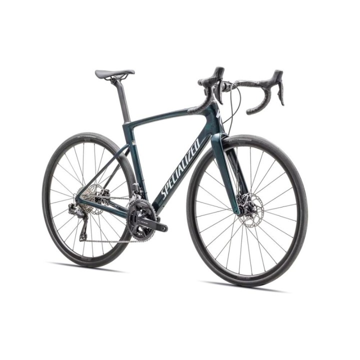 Bicicleta Specialized Roubaix SL8 Comp 2025 105 Di2 Gloss Lagoon