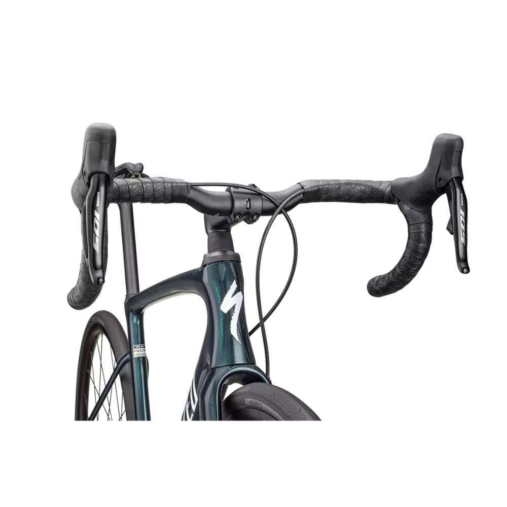 Bicicleta Specialized Roubaix SL8 Comp 2025 105 Di2 Gloss Lagoon