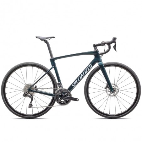 Vélo Specialized Roubaix SL8 Comp 2025 105 Di2 Gloss Lagoon