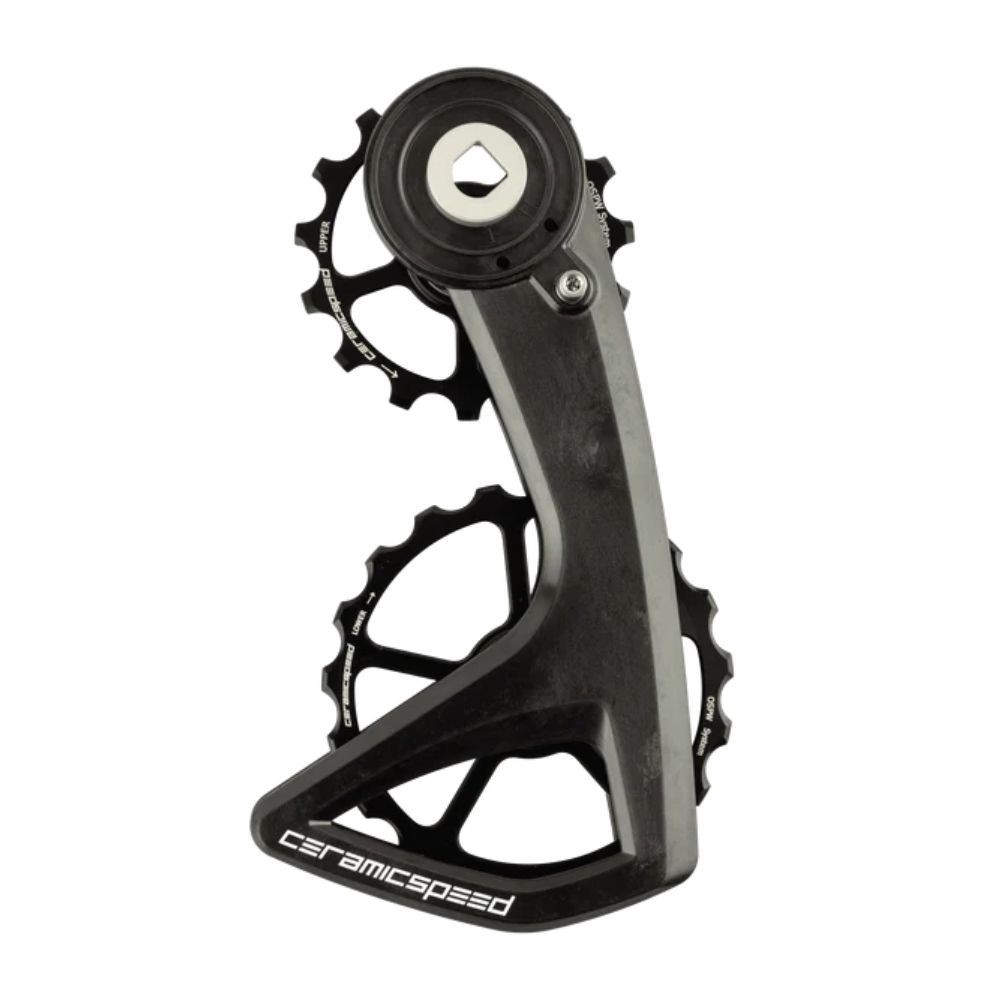 Portapoleas Ceramicspeed OSPW RS 5 rayons Sram Rouge/Force AXS Noir