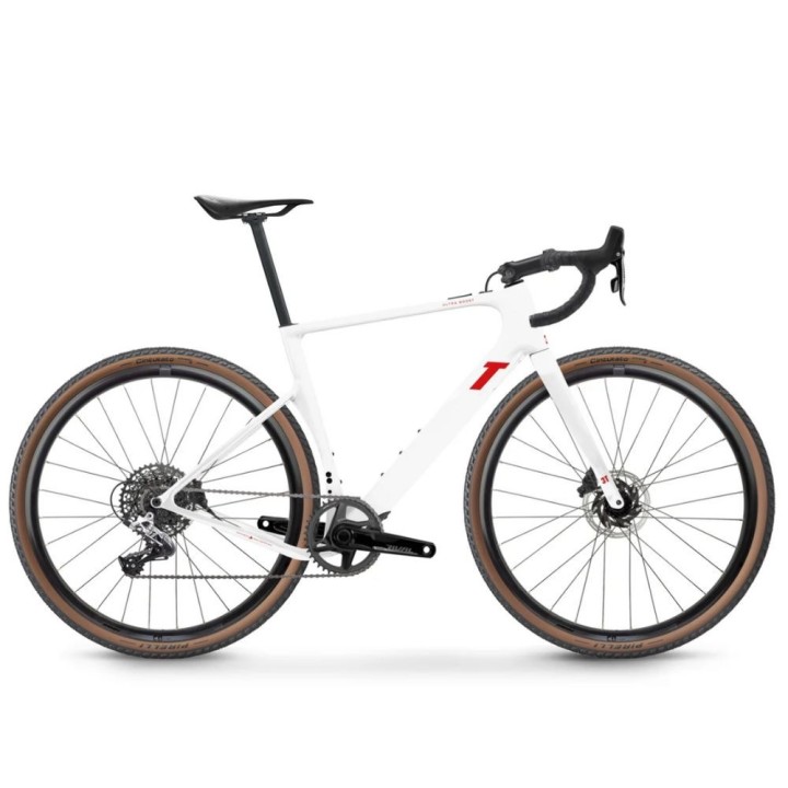 Vélo 3T Ultra Boost Rival 1X11 700C Blanc | Gravel