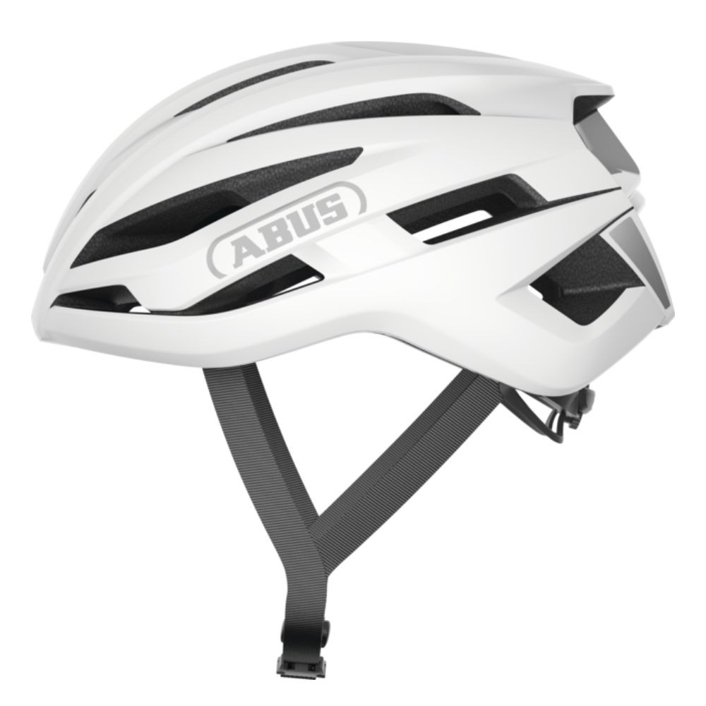 Casco Abus StormChaser Polar White