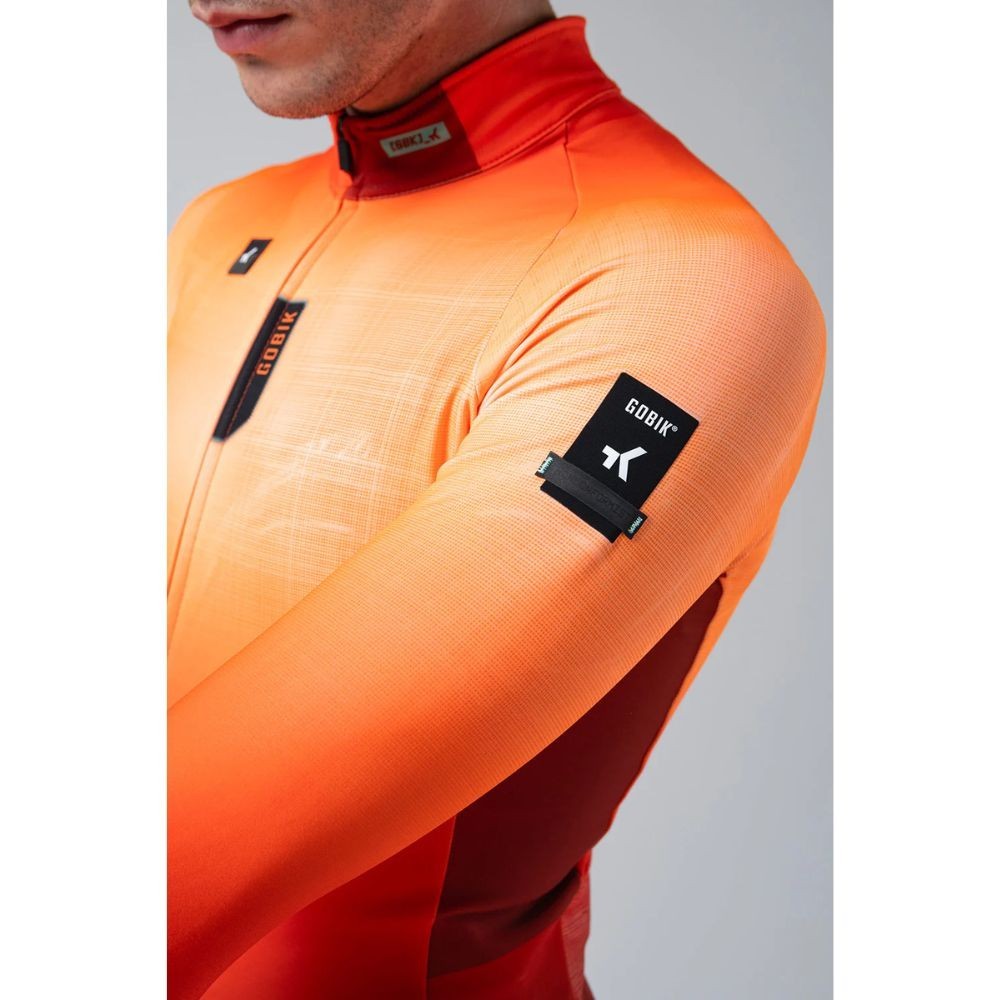 Maillot Hombre Manga Larga Gobik Hyder Tangelo|Ropa ciclismo