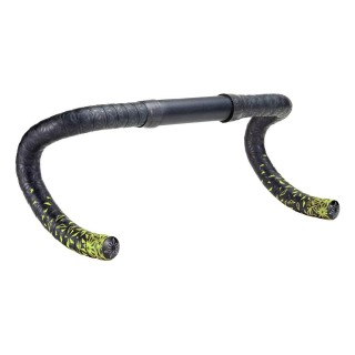 Ruban de guidon Supacaz Super Sticky Kush Noir/Jaune fluo