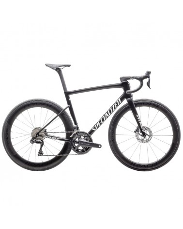 Bicicleta Specialized Tarmac SL8 Pro 2025 Ultegra Di2 Gloss Carbon/Metallic White Silver