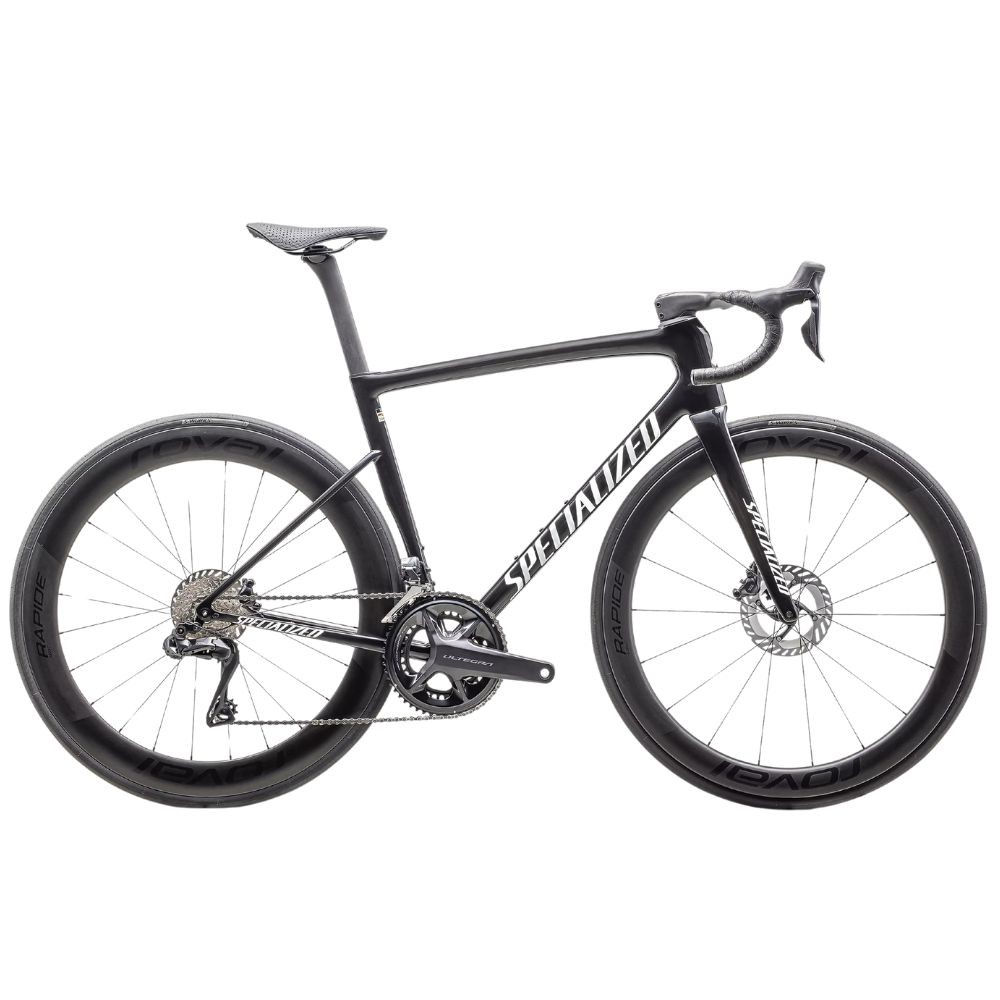 Bicicleta Specialized Tarmac SL8 Pro 2025 Ultegra Di2 Gloss Carbon/Metallic White Silver
